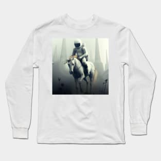 Astronaut and Horse Long Sleeve T-Shirt